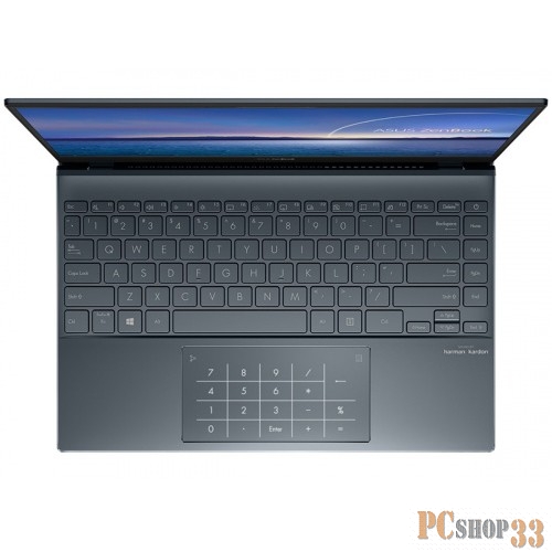 Ноутбук ASUS Zenbook 13 UM325UA-KG002R AMD Ryzen™ 7 5700U/16Gb LPDDR4X/1Tb SSD/13,3 FHD OLED 1920x1080 400nits Glare/WiFi/BT/Numpad/Windows 10 Pro/1.11Kg/Pine_grey