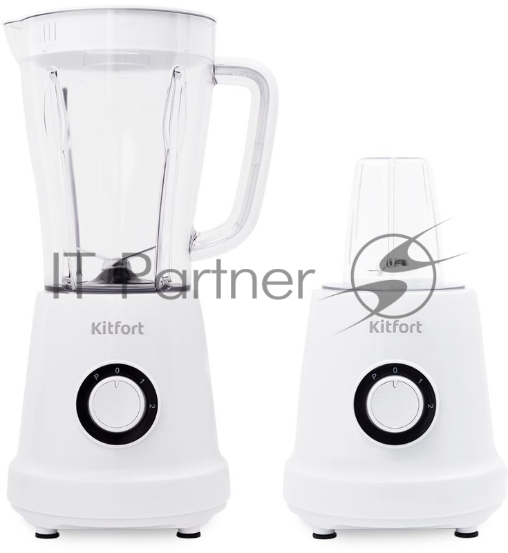 Блендер стационарный Kitfort KT-3019 500Вт белый