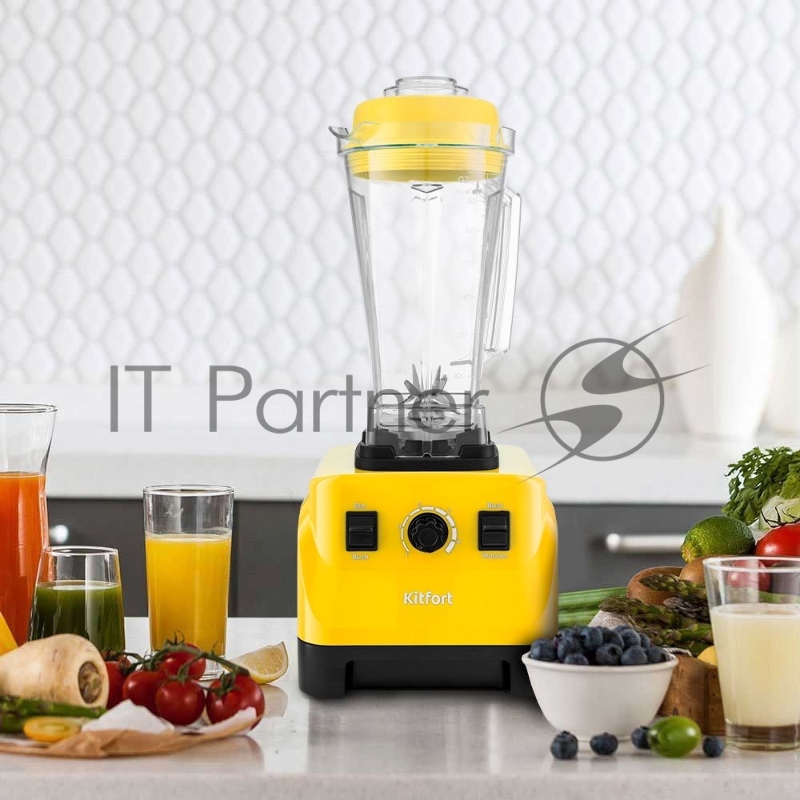 Блендер стационарный Kitfort KT-3022-5 1500Вт желтый