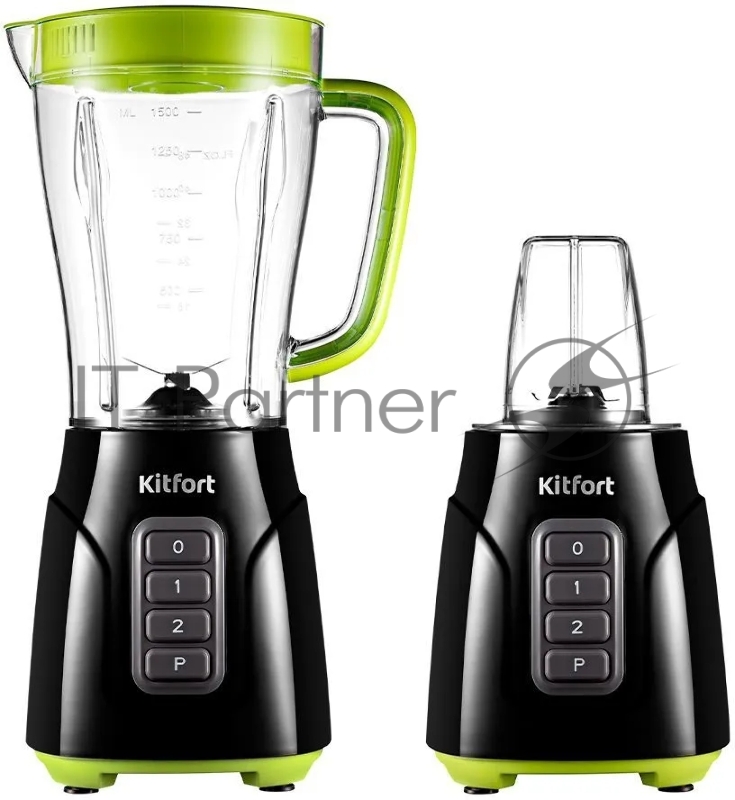 Блендер стационарный Kitfort KT-3032-2 500Вт салатовый
