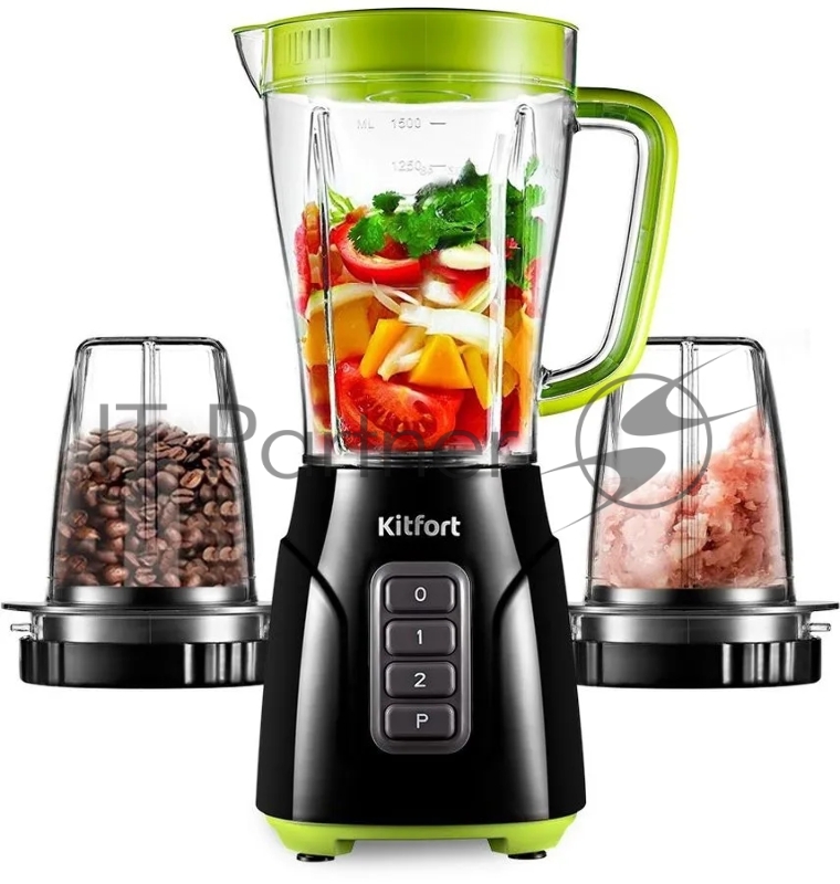 Блендер стационарный Kitfort KT-3032-2 500Вт салатовый