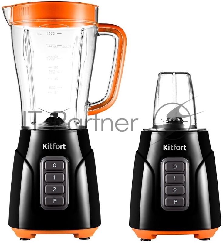Блендер стационарный Kitfort KT-3032-4 500Вт оранжевый
