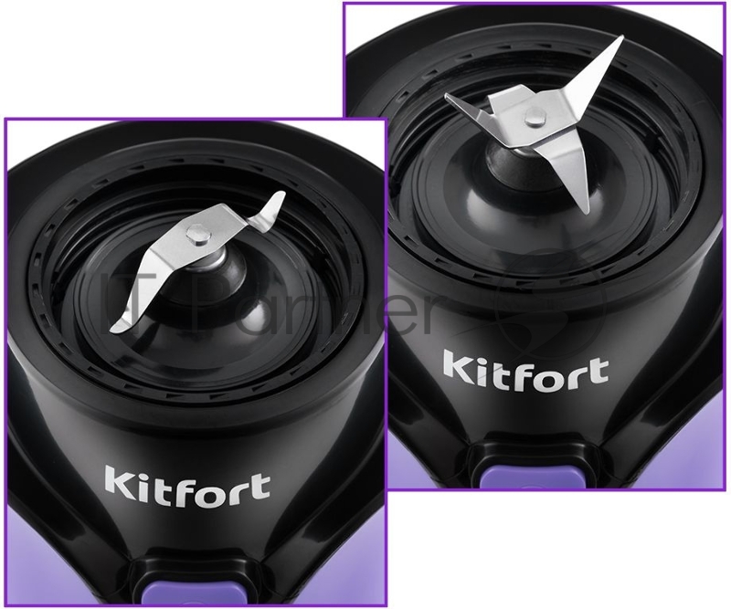Блендер стационарный Kitfort KT-3034-1 350Вт фиолетовый