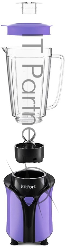 Блендер стационарный Kitfort KT-3034-1 350Вт фиолетовый