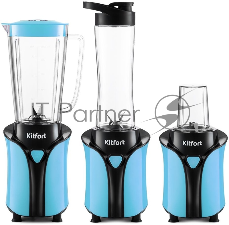 Блендер стационарный Kitfort KT-3034-3 350Вт бирюзовый