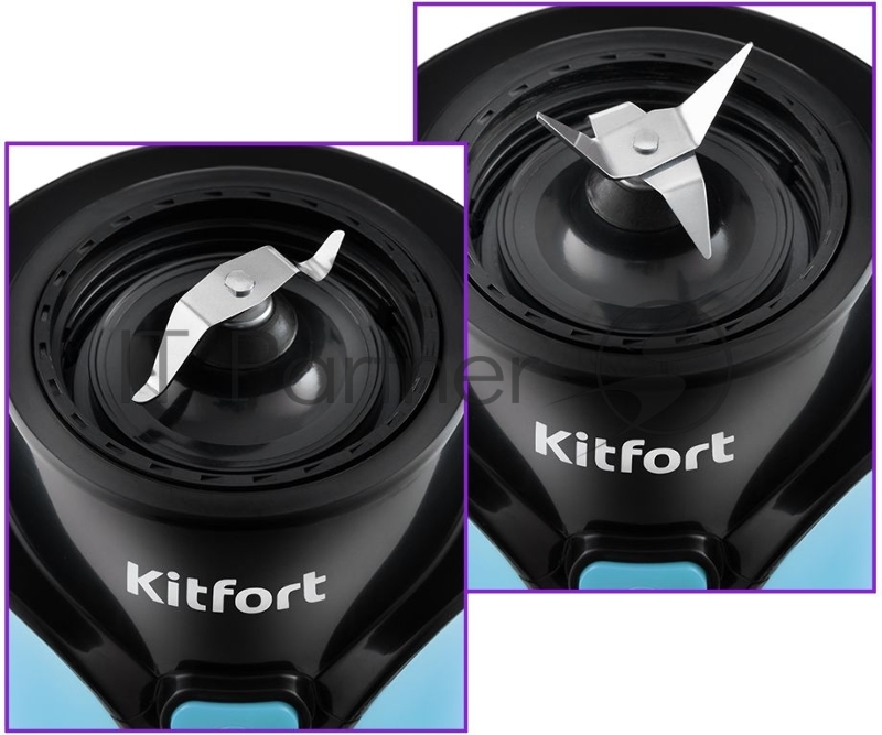 Блендер стационарный Kitfort KT-3034-3 350Вт бирюзовый