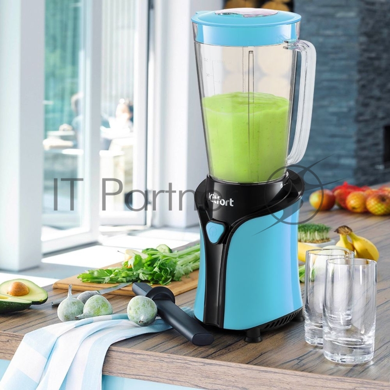 Блендер стационарный Kitfort KT-3034-3 350Вт бирюзовый