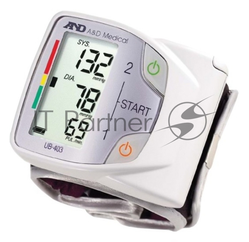 Тонометр запястный A&D UB-403