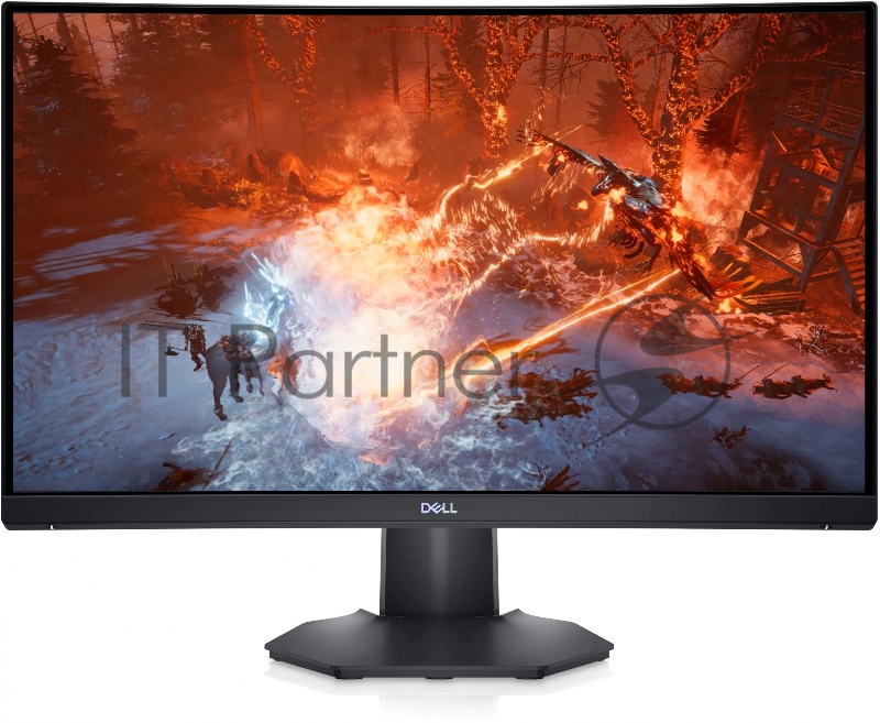 Монитор изогнутый DELL S2422HG DELL S2422HG 23.8,VA,1920x1080 165Hz, 1ms, 350cd/m2, 3000:1, 2*HDMI, DP,Audio line-out, Height adjustable up to 100mm, AMD FreeSync Premium, Curved 1500R, 3Y