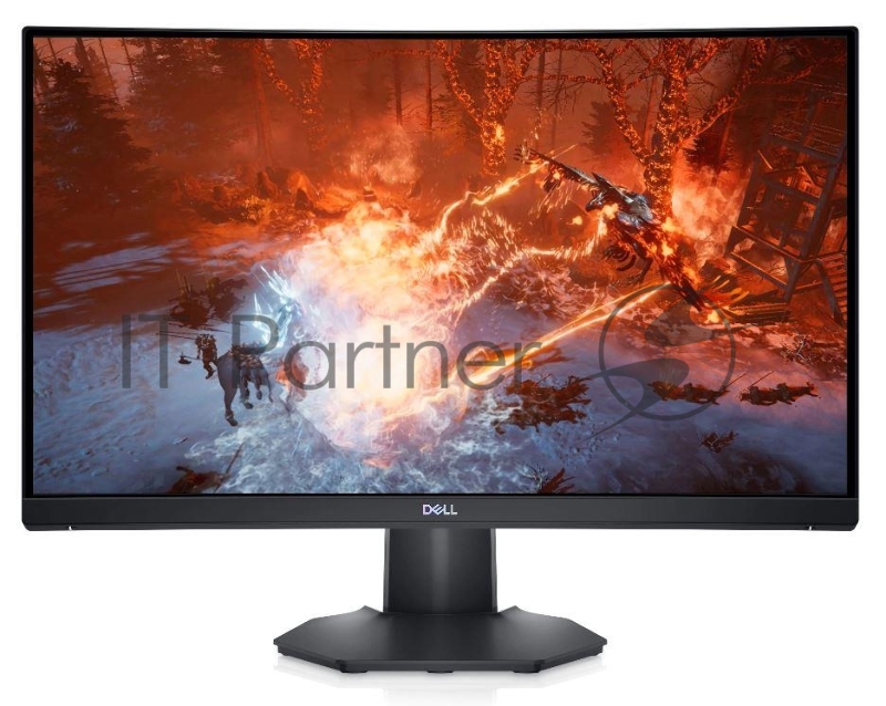 Монитор изогнутый DELL S2422HG DELL S2422HG 23.8,VA,1920x1080 165Hz, 1ms, 350cd/m2, 3000:1, 2*HDMI, DP,Audio line-out, Height adjustable up to 100mm, AMD FreeSync Premium, Curved 1500R, 3Y