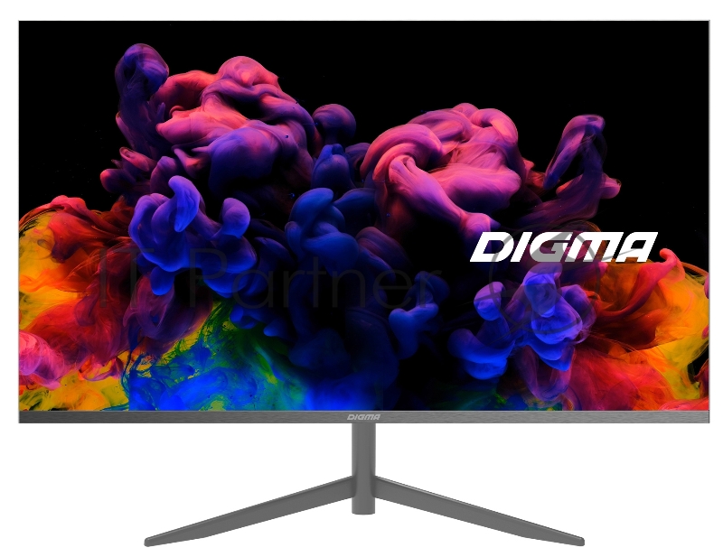 Монитор Digma 27 DM-MONF2710 стальной IPS 5ms 16:9 HDMI матовая 1000:1 250cd 1920x1080 D-Sub DisplayPort 4.65кг