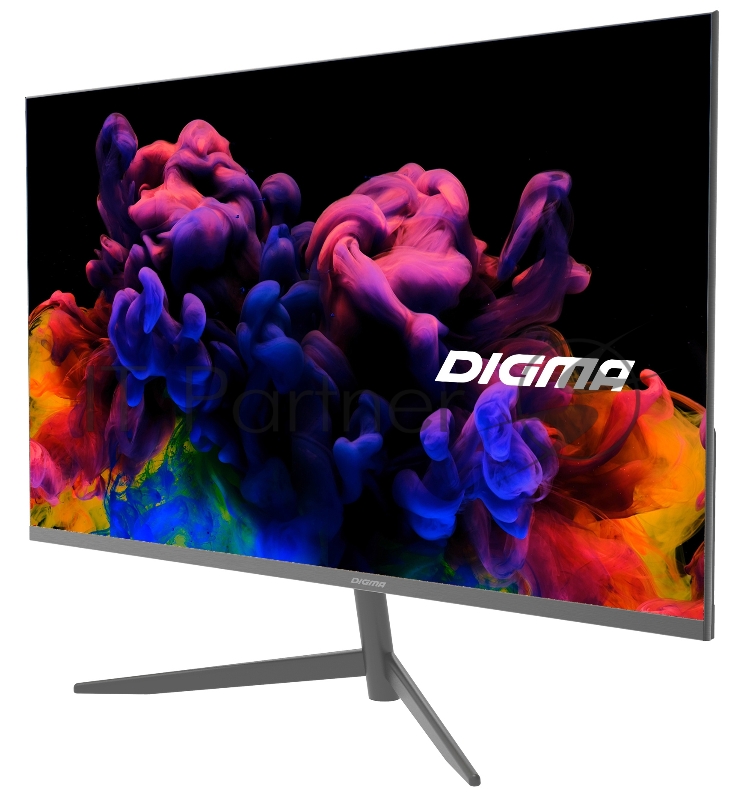 Монитор Digma 27 DM-MONF2710 стальной IPS 5ms 16:9 HDMI матовая 1000:1 250cd 1920x1080 D-Sub DisplayPort 4.65кг
