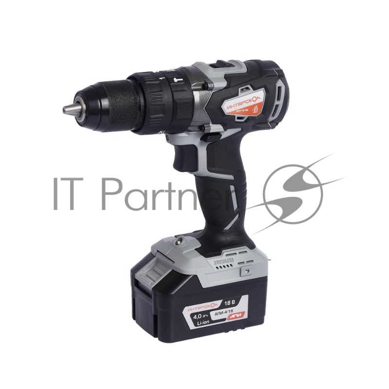 Ударная дрель-шуруповерт аккумуляторная ИНТЕРСКОЛ ДАУ-13/18В 574.0.0.70, кейс, без АК и ЗУ, АПИ