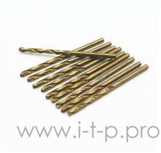 Сверло по металлу 6мм HSS (блист.10шт) Вихрь 73/10/6/10