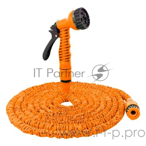 Набор для полива с растягивающимся шлангом 30м Вихрь 73/7/2/27