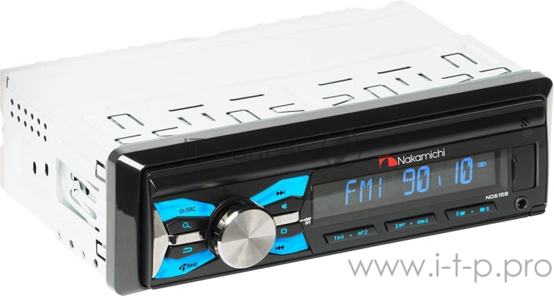 Автомагнитола Nakamichi NQ615B 1DIN 4x50Вт