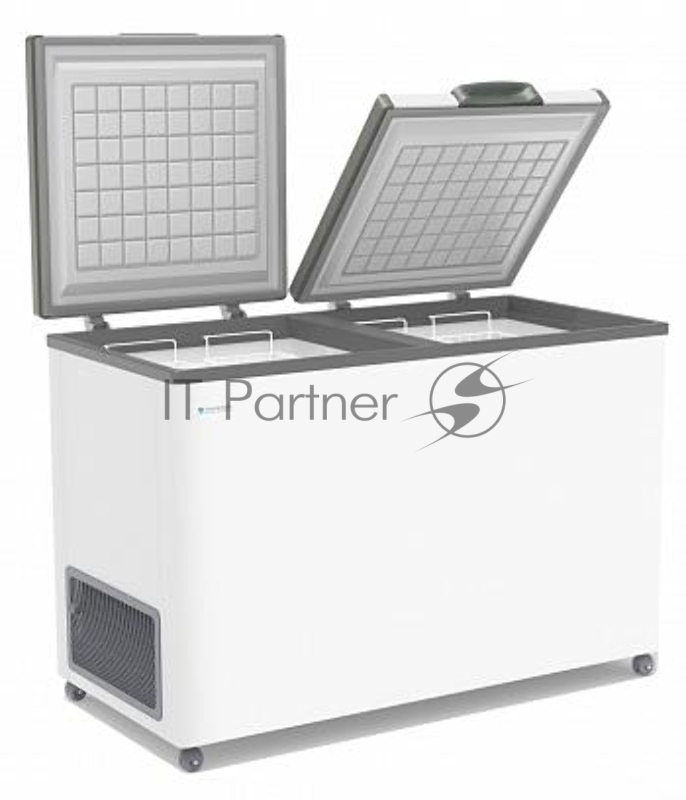 Морозильный ларь Frostor F 400 SD, белый, две независимые крышки, Общий объем 400 л. Полезный объем 380 л. Класс энергоэффективности А, Температурный режим -18-22°, 2 корзины, . Габариты 1200*600*840мм. Цвет: белый