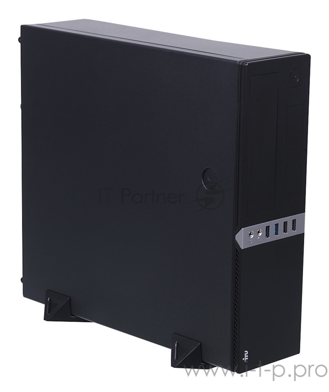 ПК IRU Office 120 SFF E1 6010 (1.35)/4Gb/SSD60Gb/R2/Windows 10 Professional 64/GbitEth/300W/черный
