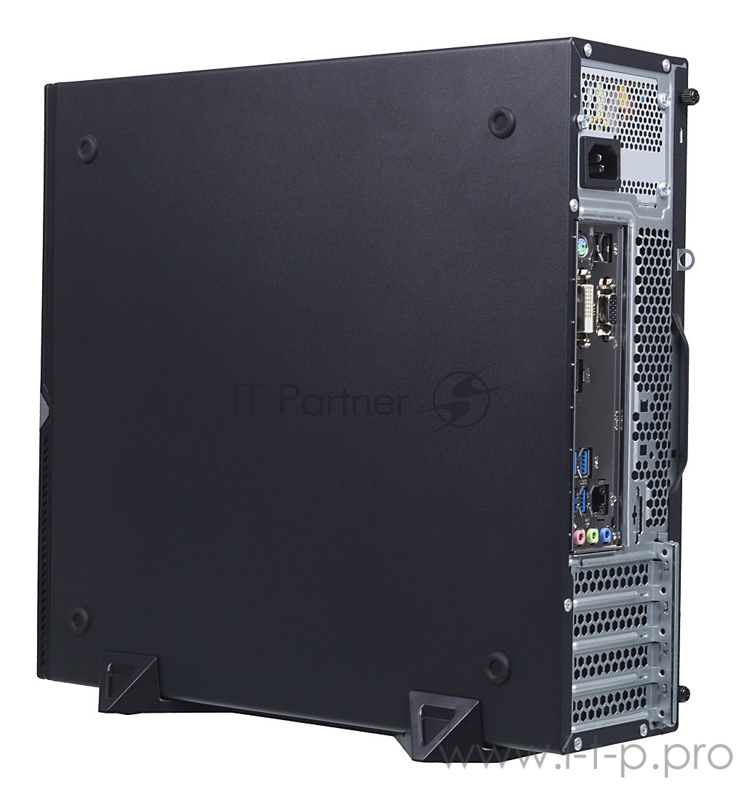 ПК IRU Office 120 SFF E1 6010 (1.35)/4Gb/SSD60Gb/R2/Windows 10 Professional 64/GbitEth/300W/черный