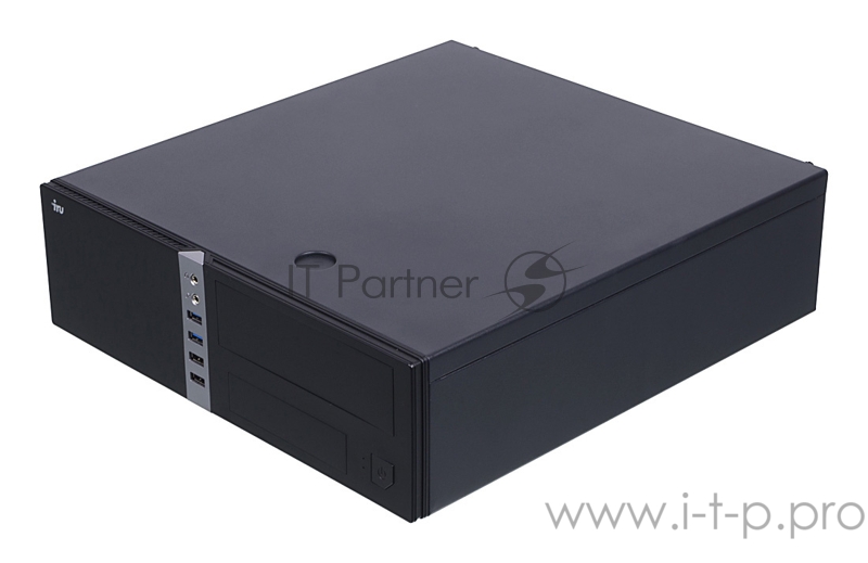 ПК IRU Office 120 SFF E1 6010 (1.35)/4Gb/SSD60Gb/R2/Windows 10 Professional 64/GbitEth/300W/черный