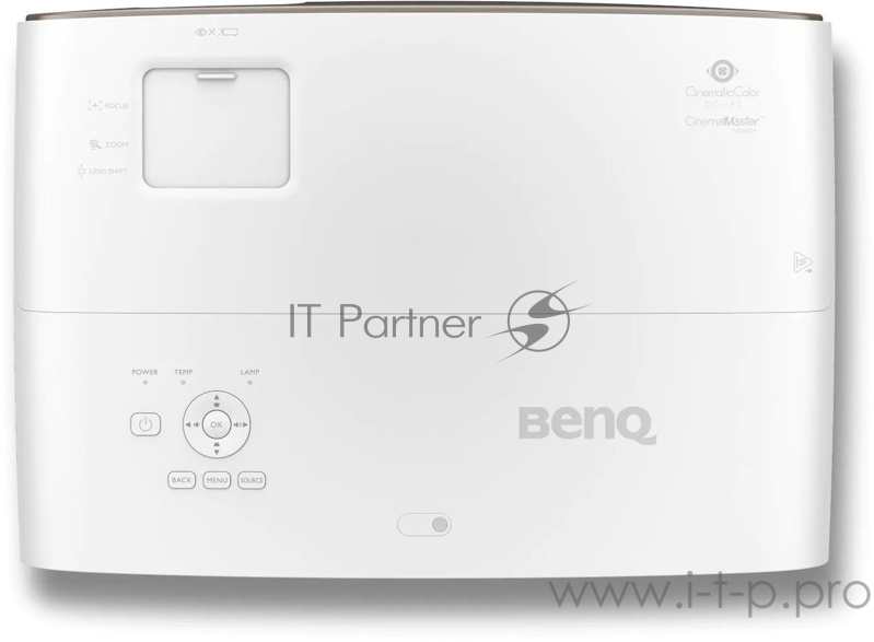Проектор Benq W2700i DLP 2000Lm (3840x2160) 30000:1 ресурс лампы:4000часов 1xUSB typeA 2xHDMI 4.2кг