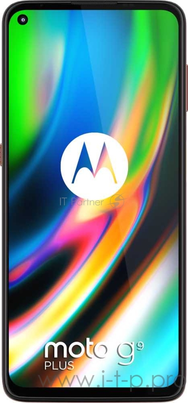 Смартфон Motorola XT2087-2 G9 Plus 128Gb 4Gb бирюзовый моноблок 3G 4G 2Sim 6.8 1080x2400 Android 10 64Mpix 802.11 a/b/g/n/ac NFC GPS GSM900/1800 GSM