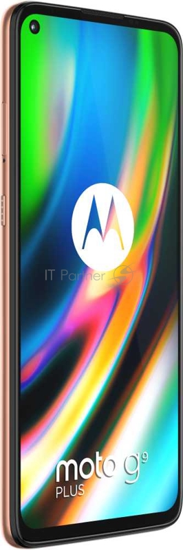 Смартфон Motorola XT2087-2 G9 Plus 128Gb 4Gb бирюзовый моноблок 3G 4G 2Sim 6.8 1080x2400 Android 10 64Mpix 802.11 a/b/g/n/ac NFC GPS GSM900/1800 GSM