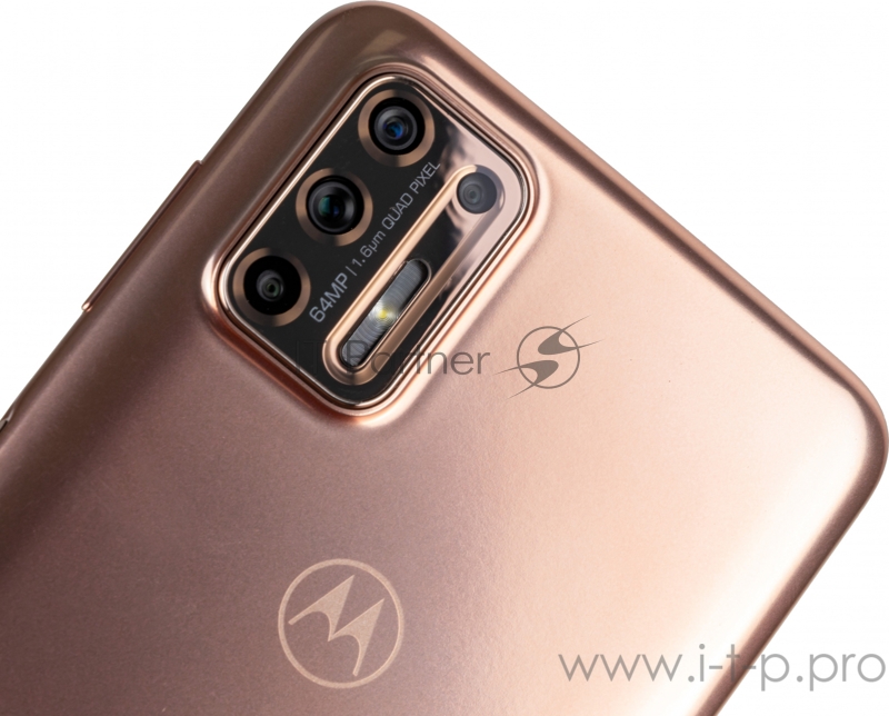 Смартфон Motorola XT2087-2 G9 Plus 128Gb 4Gb бирюзовый моноблок 3G 4G 2Sim 6.8 1080x2400 Android 10 64Mpix 802.11 a/b/g/n/ac NFC GPS GSM900/1800 GSM