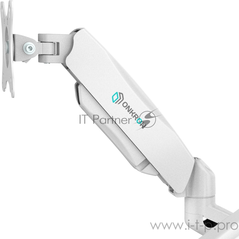 Кронштейн для мониторов Onkron G160W белый 13-27 макс.13кг настольный поворот и наклон верт.перемещ.