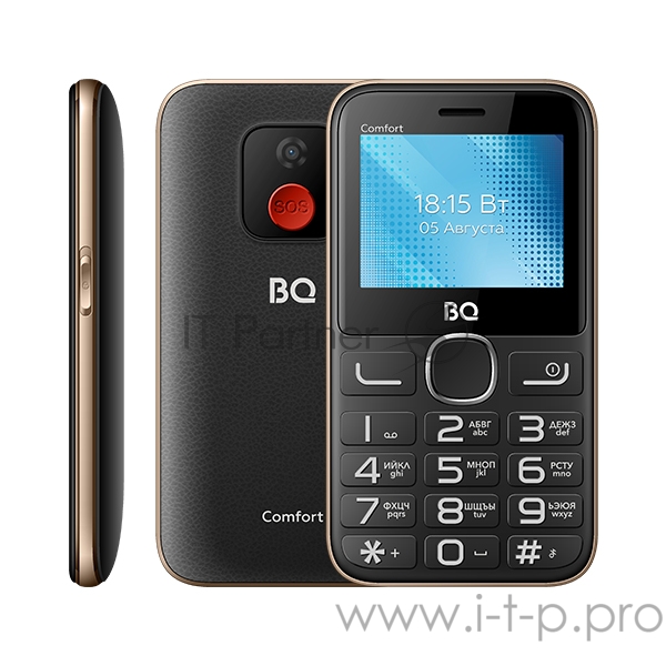 Мобильный телефон BQ 2301 Comfort Black/Blue