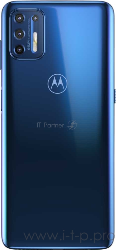 Смартфон Motorola XT2087-2 G9 Plus 128Gb 4Gb синий моноблок 3G 4G 2Sim 6.8 1080x2400 Android 10 64Mpix 802.11 a/b/g/n/ac NFC GPS GSM900/1800 GSM1900 MP3 A-GPS microSD max512Gb