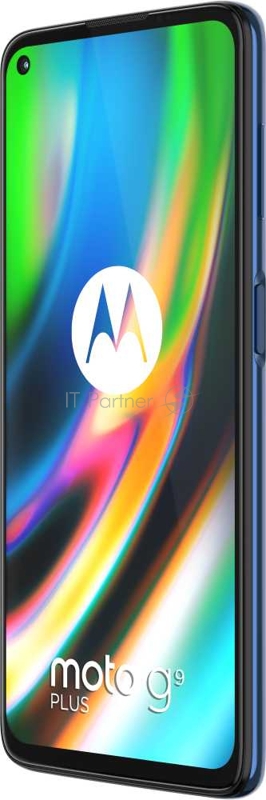 Смартфон Motorola XT2087-2 G9 Plus 128Gb 4Gb синий моноблок 3G 4G 2Sim 6.8 1080x2400 Android 10 64Mpix 802.11 a/b/g/n/ac NFC GPS GSM900/1800 GSM1900 MP3 A-GPS microSD max512Gb