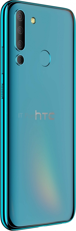 Смартфон HTC Wildfire E3 128Gb 4Gb синий моноблок 3G 4G 2Sim 6.517 720x1600 Android 10.0 13Mpix 802.11 a/b/g/n/ac GPS GSM900/1800 GSM1900 MP3 FM microSD max128Gb