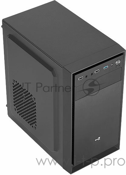Корпус Aerocool CS-104-S-BK-v1 черный без БП mATX 1x120mm 1xUSB2.0 1xUSB3.0 audio