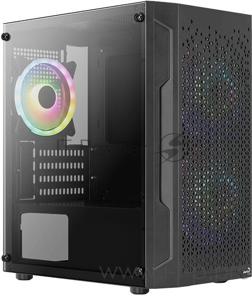 Корпус Aerocool Trinity Mini-G-BK v2 черный без БП mATX 1x120mm 2xUSB2.0 1xUSB3.0 audio