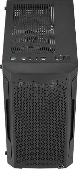 Корпус Aerocool Trinity Mini-G-BK v2 черный без БП mATX 1x120mm 2xUSB2.0 1xUSB3.0 audio