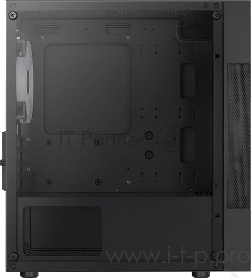 Корпус Aerocool Atomic Lite-G-BK-v2 черный без БП ATX 1x120mm 2xUSB2.0 1xUSB3.0 audio