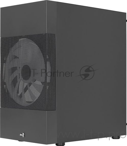 Корпус Aerocool Atomic Lite-G-BK-v2 черный без БП ATX 1x120mm 2xUSB2.0 1xUSB3.0 audio