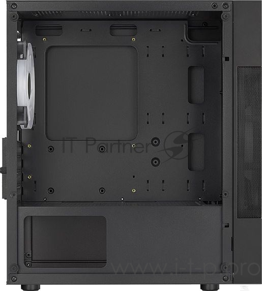 Корпус Aerocool Atomic Lite-G-BK-v2 черный без БП ATX 1x120mm 2xUSB2.0 1xUSB3.0 audio