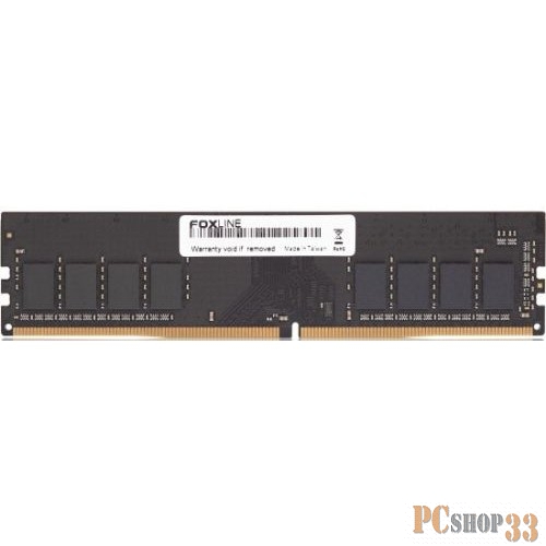 Память оперативная Foxline DIMM 16GB 3200 DDR4 CL 22 (1Gb*8)