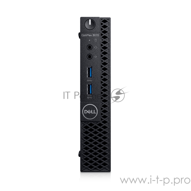 Персональный компьютер Dell OptiPlex 3080 Dell Optiplex 3080 MFF/Core i3-10100T/8GB/512GB SSD/UHD 630/keyb+mice/no wireless/Linux/VGA/3Y Basic NBD
