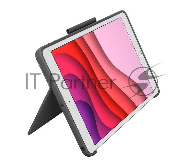 Клавиатура Logitech Keyboard COMBO TOUCH for IPad 7 GRAPHITE