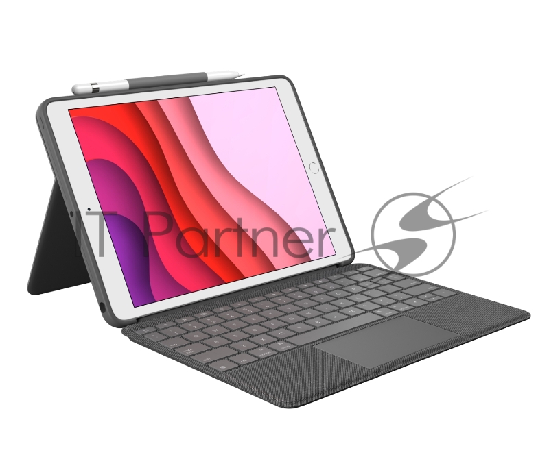 Клавиатура Logitech Keyboard COMBO TOUCH for IPad 7 GRAPHITE