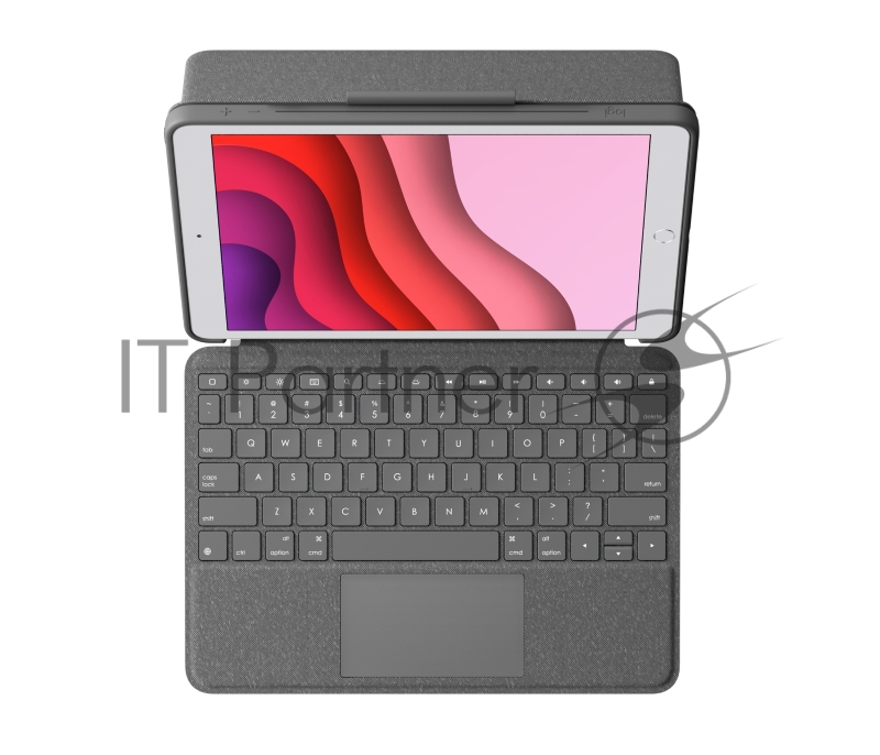 Клавиатура Logitech Keyboard COMBO TOUCH for IPad 7 GRAPHITE