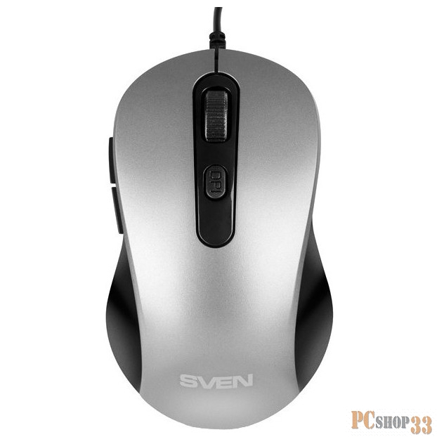 Мышь SVEN RX-114 серая (5+1кл. 600-2000DPI, каб. 1,5м, блист.) Мышь SVEN RX-114 серая (5+1кл. 600-2000DPI, каб. 1,5м, блист.)