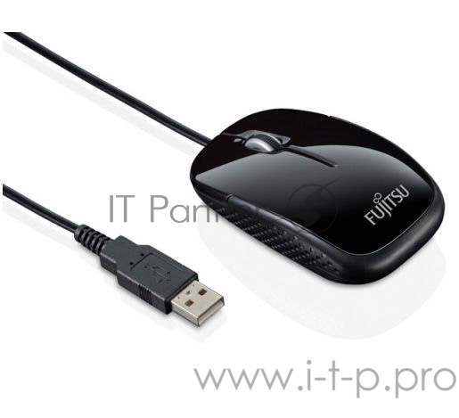Мышь Fujitsu M420NB черный оптическая (1000dpi) USB