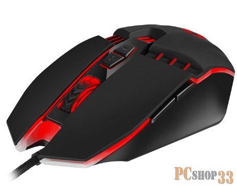 Игровая мышь SVEN RX-G810 (5+1кл. 800-4000 DPI, ПО, SoftTouch, подсветка, игров. упак) Игровая мышь SVEN RX-G810 (5+1кл. 800-4000 DPI, ПО, SoftTouch, подсветка, игров. упак)