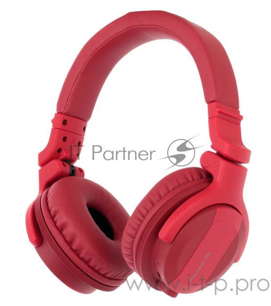 Наушники накладные Pioneer HDJ-CUE1BT-R красный беспроводные bluetooth оголовье