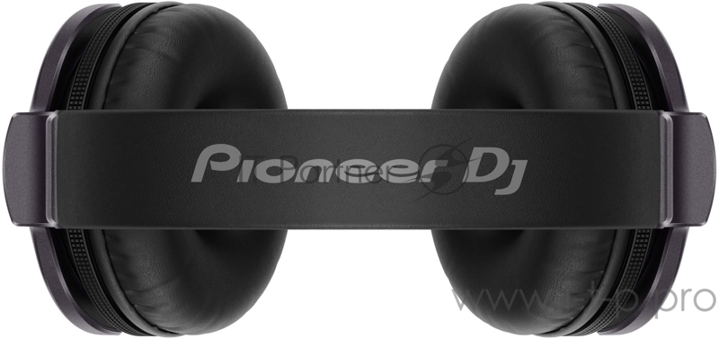 Наушники накладные Pioneer HDJ-CUE1 1.2м черный проводные оголовье