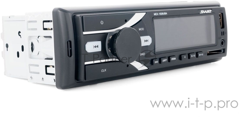 Автомагнитола Swat MEX-1026UBA 1DIN 4x50Вт